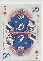 2018 Upper Deck O-Pee-Chee OPC Playing Cards #3H Andrei Vasilevskiy
