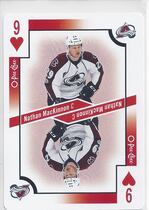 2017 Upper Deck O-Pee-Chee OPC Playing Cards #9H Nathan Mackinnon