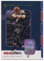 2019 Panini NBA Hoops Frequent Flyers Holo #7 Zach Lavine