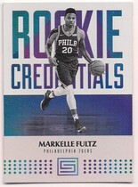 2017 Panini Status Rookie Credentials #21 Markelle Fultz