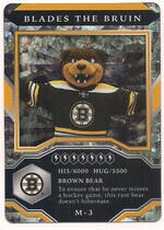 2021 Upper Deck MVP Mascot Gaming Cards Sparkle #M-3 Blades The Bruin