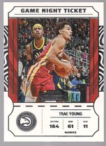 2022 Panini Contenders Game Night Ticket #9 Trae Young