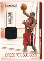 2010 Panini Rookies & Stars Dress for Success Materials #27 Marcus Camby
