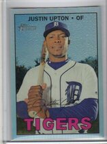 2016 Topps Heritage High Number Chrome Refractor #532 Justin Upton