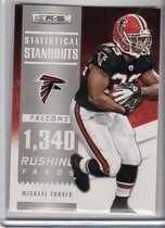 2012 Panini Rookies and Stars Statistical Standouts #8 Michael Turner