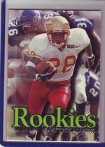 1997 Ultra Rookies #12 Warrick Dunn