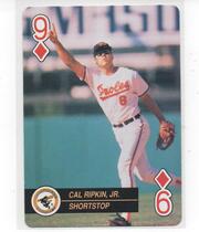 1992 U.S. Playing Cards Major League Baseball Aces #9D Cal Ripken Jr.
