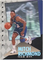 1993 Upper Deck Team MVP #23 Mitch Richmond