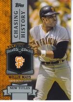 2013 Topps Chasing History Series 2 #CH83 Willie Mays