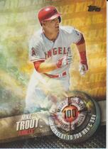 2016 Topps Record Setters #RS-1 Mike Trout