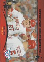 2013 Topps Opening Day Superstar Celebrations #SC23 Mike Trout