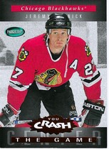 1994 Parkhurst You Crash the Game Red #5 Jeremy Roenick