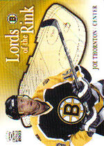 2002 Pacific Crown Royale Lords of the Rink #4 Joe Thornton