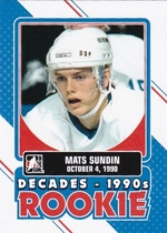 2013 ITG Decades 1990s Rookies #DR02 Mats Sundin