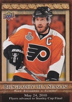 2010 Upper Deck Biography of A Season #BOS6 Mike Richards
