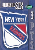 2003 Parkhurst Original Six He Shoots-He Scores Points #NNO New York Rangers