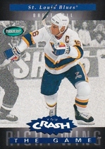 1994 Parkhurst You Crash the Game Blue #20 Brett Hull