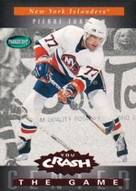 1994 Parkhurst You Crash the Game Red #14 Pierre Turgeon