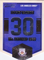 2012 Panini Classics Signatures Banner Numbers #39 Rogie Vachon