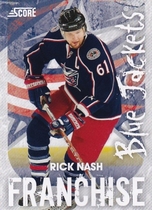 2010 Score Franchise #9 Rick Nash