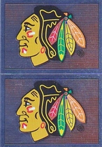 2012 Panini Stickers Team Logo Foils #A16/A48 Chicago Blackhawks
