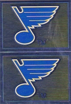2012 Panini Stickers Team Logo Foils #A20/A59 St. Louis Blues