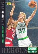 1992 Upper Deck Basketball Heroes Larry Bird #23 Larry Bird