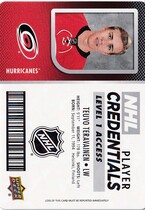 2017 Upper Deck MVP NHL Player Credentials Level 1 Access #NHL-TT Teuvo Teravainen