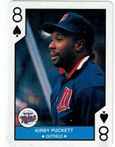 1990 U.S. Playing Cards All Stars #8S Kirby Puckett