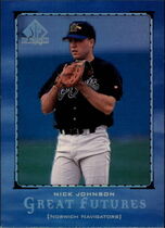 2000 SP Top Prospects Great Futures #F8 Nick Johnson