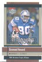 2002 Upper Deck Piece of History National Honors #NH3 Desmond Howard