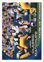 2010 Topps Base Set #281 Favre Vs. Packers