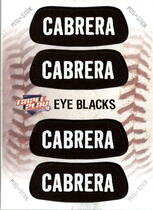 2013 Panini Triple Play Eye Black #6 Miguel Cabrera