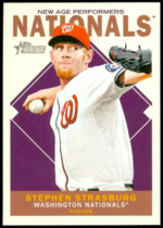 2013 Topps Heritage New Age Performers #NAP-SS Stephen Strasburg