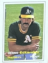 1990 SCD Baseball Card Price Guide Replicards #17 Dennis Eckersley