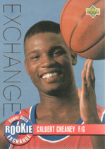 1993 Upper Deck Rookie Gold Exchange #6 Calbert Cheaney