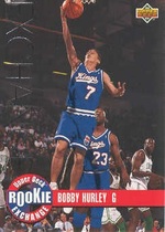1993 Upper Deck Rookie Silver Exchange #7 Bobby Hurley