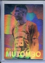 1992 Front Row Holograms #3 Dikembe Mutombo