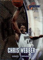 2000 Fleer Game Time #24 Chris Webber