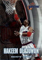 2000 Fleer Game Time #90 Hakeem Olajuwon