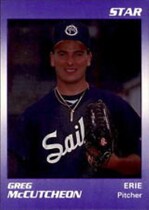 1990 Star Erie Sailors #15 Greg Mccutcheon
