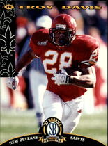 1997 Score Board NFL Rookies #10 Troy Davis