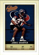 2002 Fleer Authentix #87 Jamie Sharper