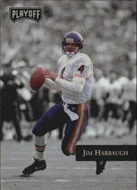 1992 Playoff Base Set #80 Jim Harbaugh