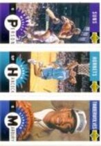 1996 Upper Deck Collectors Choice Mini-Cards #M140 Darrin Hancock|Stephon Marbury|Wesley Person