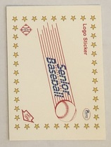 1990 Pacific Senior League Logo Stickers #NNO Senior Baseball