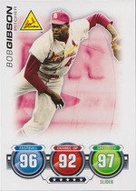 2010 Topps Attax Battle of the Ages #3 Bob Gibson