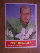 1964 Philadelphia Base Set #136 Pete Retzlaff