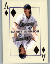 2000 Pacific Invincible Diamond Aces #1 Randy Johnson