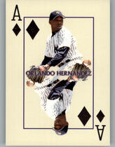 2000 Pacific Invincible Diamond Aces #15 Orlando Hernandez